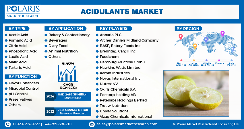 Acidulants Market size